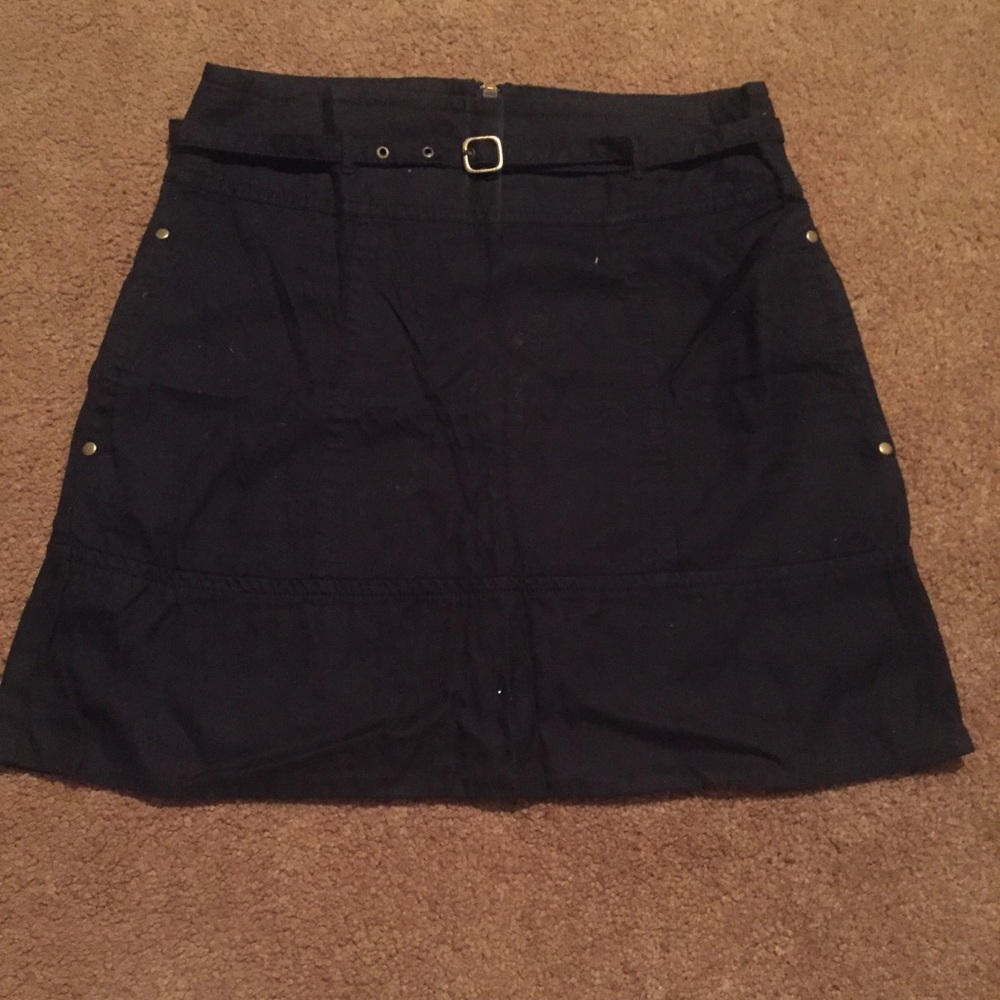Tulle Short Black Zipper Skirt